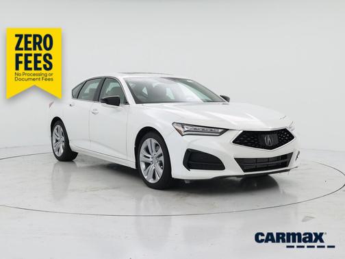White 2023 Acura TLX Technology