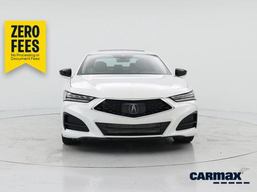 White 2023 Acura TLX Technology