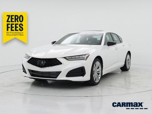 White 2023 Acura TLX Technology