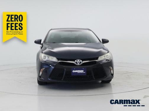 Blue 2017 Toyota Camry SE