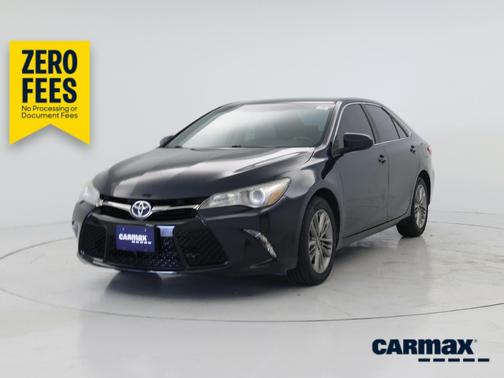 Blue 2017 Toyota Camry SE