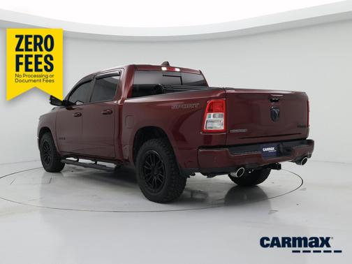 Burgundy 2022 RAM 1500 Bighorn