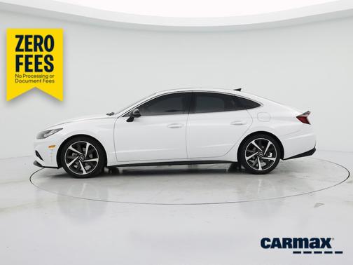 White 2022 Hyundai SONATA SEL Plus