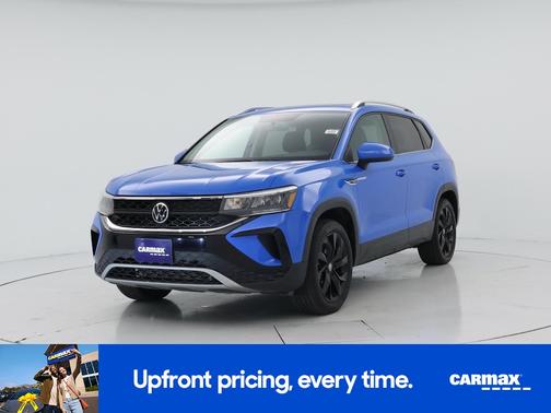 Blue 2022 Volkswagen Taos SE