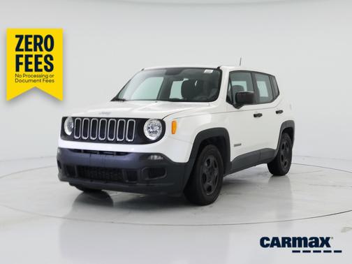 White 2015 Jeep Renegade Sport
