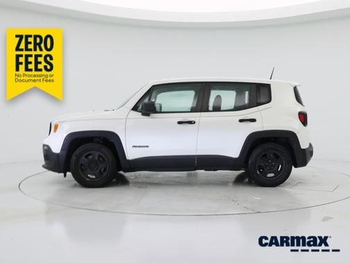 White 2015 Jeep Renegade Sport