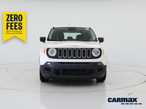 White 2015 Jeep Renegade Sport