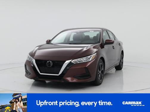 Burgundy 2022 Nissan Sentra SV