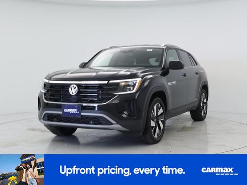 Black 2025 Volkswagen Atlas Cross Sport SE w/Tech