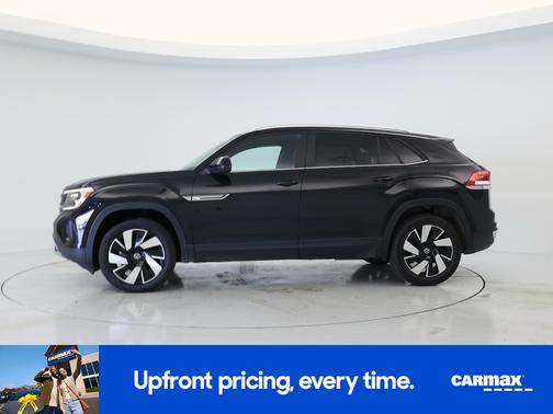 Black 2025 Volkswagen Atlas Cross Sport SE w/Tech