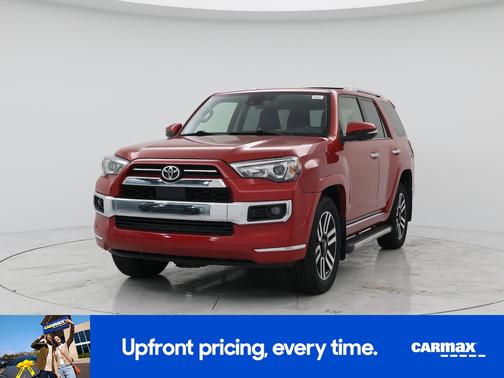 Red 2021 Toyota 4Runner Limited