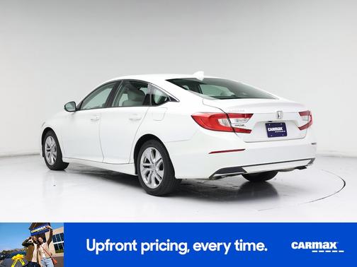 White 2019 Honda Accord LX