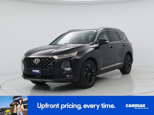 Black 2020 Hyundai SANTA FE Limited