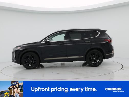 Black 2020 Hyundai SANTA FE Limited