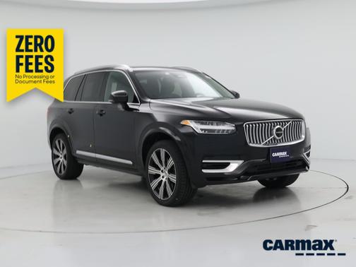 Black 2023 Volvo XC90 Recharge Plug-In Hybrid T8 Plus