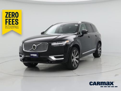 Black 2023 Volvo XC90 Recharge Plug-In Hybrid T8 Plus