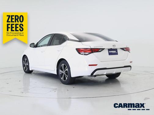 White 2022 Nissan Sentra SV