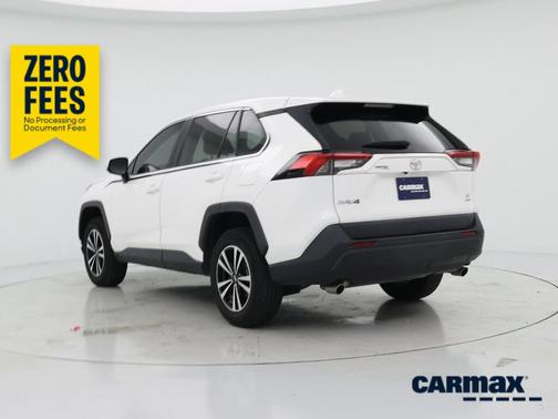 White 2022 Toyota RAV4 LE