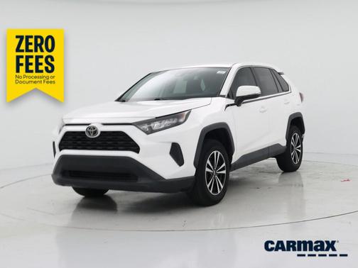 White 2022 Toyota RAV4 LE
