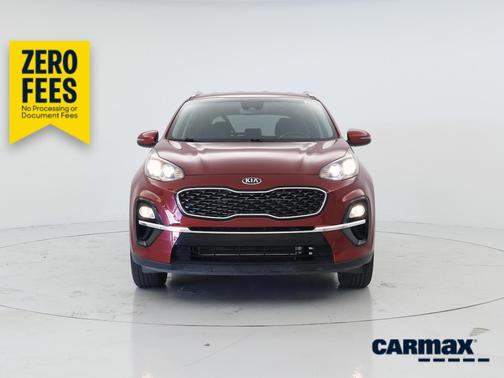 Red 2021 Kia Sportage EX