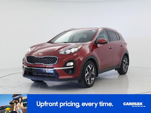 Red 2021 Kia Sportage EX