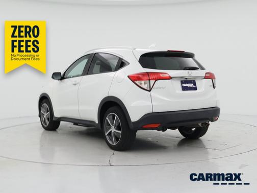 White 2021 Honda HR-V EX