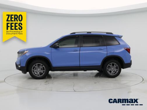Blue 2025 Honda Passport Trailsport