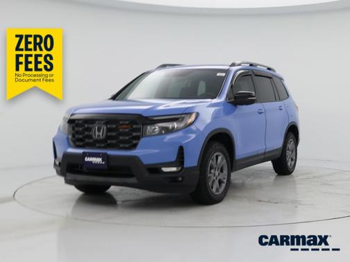 Blue 2025 Honda Passport Trailsport