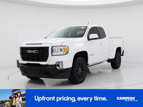 White 2022 GMC Canyon Elevation