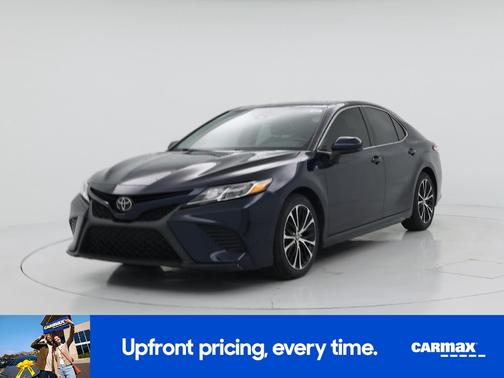 Blue 2020 Toyota Camry SE Night Shade