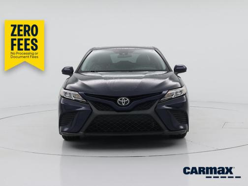 Blue 2020 Toyota Camry SE Night Shade