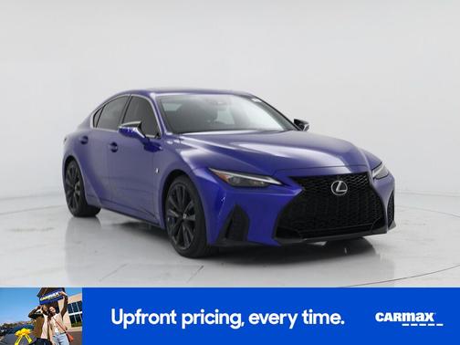 Blue 2023 Lexus IS 350 F-Sport