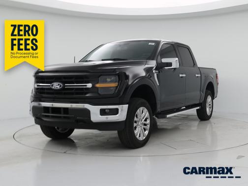 Black 2024 Ford F-150 XLT