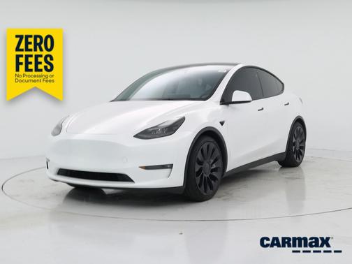 White 2023 Tesla Model Y Performance