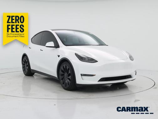 White 2023 Tesla Model Y Performance
