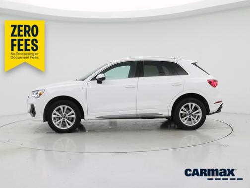 White 2024 Audi Q3 S-Line Premium