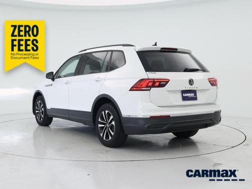 White 2024 Volkswagen Tiguan S