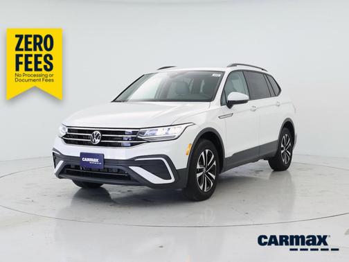 White 2024 Volkswagen Tiguan S