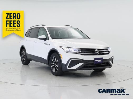 White 2024 Volkswagen Tiguan S