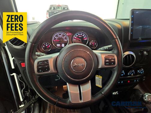 Black 2017 Jeep Wrangler Rubicon Hard Rock