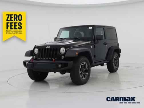 Black 2017 Jeep Wrangler Rubicon Hard Rock