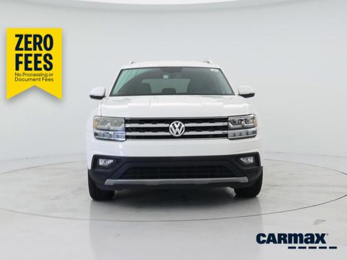 White 2018 Volkswagen Atlas SE