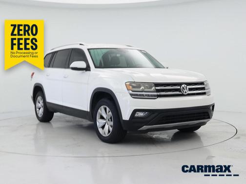 White 2018 Volkswagen Atlas SE
