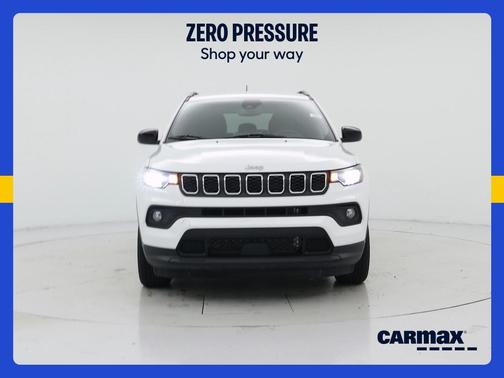 White 2025 Jeep Compass Latitude