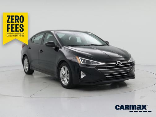 Black 2020 Hyundai ELANTRA SEL