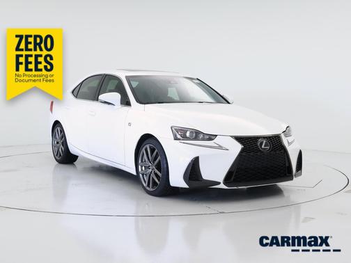 White 2018 Lexus IS 300 F-Sport