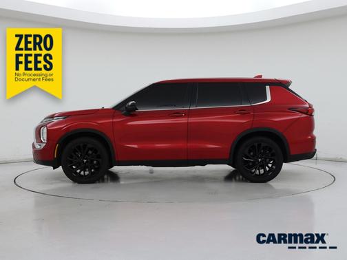 Red 2022 Mitsubishi Outlander Black Edition