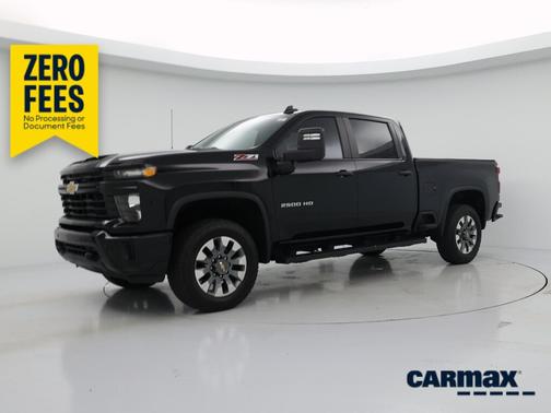 Black 2025 Chevrolet Silverado 2500 Custom