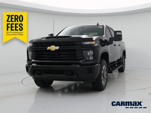 Black 2025 Chevrolet Silverado 2500 Custom