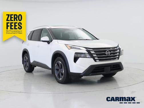 White 2025 Nissan Rogue SV